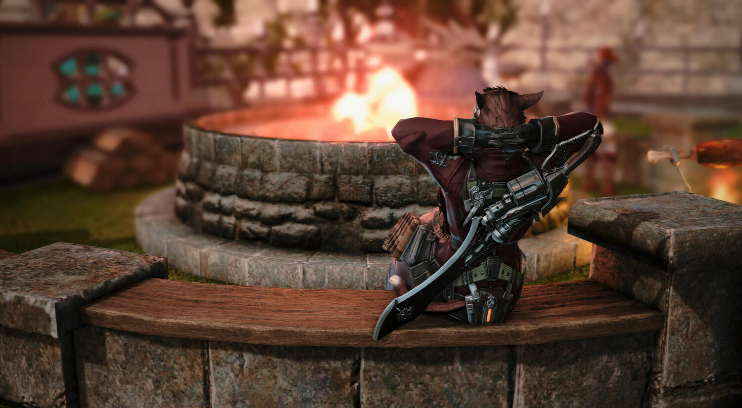 The man in all his glory.